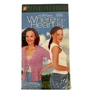 Where The Heart Is VHS 2000 Premiere Series Natalie Portman Ashley Judd Drama